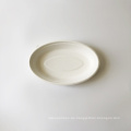 30oz-900ml Bagasse Oval Schüssel φ260 mm